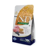 FARMINA briketi za odrasle mačke Natural&Delicius, low-grain jagnjetina, 10kg