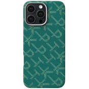 Pitaka Tactile Woven Case, PTK Green/Gold - iPhone 16 Pro