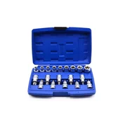 GEKO Komplet ključev in nastavkov 1/2  TORX 19 kosov