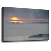 shumee Platno s tiskom Narava Zahajajoče sonce 60x40 cm