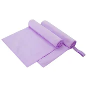 Vidaxl Športne brisače 2 szt. Vijolična 100 x 50 cm