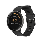 POLAR pametna športna ura Ignite 3 Titanium, S-L, srebrna/črna