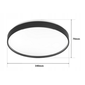 master LED LED plafonjera 18W 4000k 1440lm IP20 FILO z mikrovalovnim senzorjem + DIP