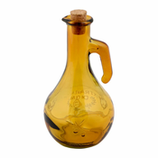Rumena steklenička za olje iz recikliranega stekla Ego Dekor Olive, 500 ml