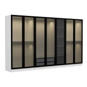 Hanah Home Kale 6665 Garderober, 315x190x52cm, Beli