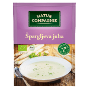 NATUR COMPAGNIE bio špargljeva kremna juha, 40g