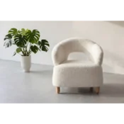 Venture Design Naslanjač 77x74x73 cm Bela