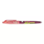 Rollertoll, 0,35 mm, brišivo, s kapicom, PILOT Frixion Ball Friends, koralno crvena PNJ693724