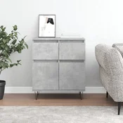 Vidaxl vidaXL Predalnik, betonsko siv, 60x35x70 cm, material na osnovi lesa