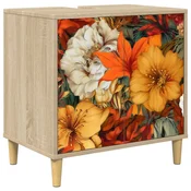vidaXL Kopalniška omarica GENNEP Sonoma 60 x 40 x 60 cm Inženirski les