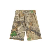 Bershka Hlače  svetlo rjava / zelena / kaki / črna
