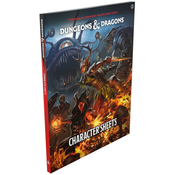 shumee Igralske karte RPG Dungeons & Dragons - Listi likov, izdaja 2024