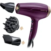Remington Remington sušilnik las Ionen Your Style, 2300W, vijoličen, za več volumna