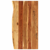 Vrh za kupaonski ormaric od bagremovog drva 100x52x3,8 cm