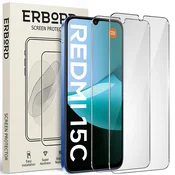 Overboard 2x kaljeno steklo za Xiaomi Redmi 15C 4G/LTE, 9H trdo steklo, hitro
