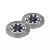 home Solarna vrtna LED lampa, metal/plastika, 200 mAh - MX 626/2