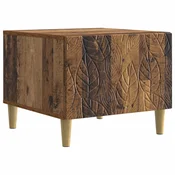 vidaXL Klubska miza Star les 50 x 49 x 40 cm Inženirski les