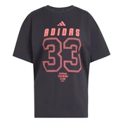 ADIDAS PERFORMANCE Funkcionalna majica PWR ESS pastelno rdeča/črna