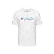 COLUMBIA Funkcionalna majica CSC™ svetlo modra / jagoda / bela