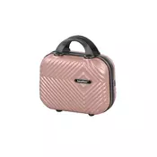 TraveLux Pro tvrdokorna torbica za toaletne potrepštine 23x30x14 cm ružicasto zlato