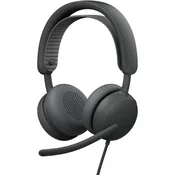 Logitech 981-001619 Zone Wired 2 - Grafitna