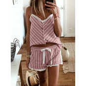 Pajama set fritha pink