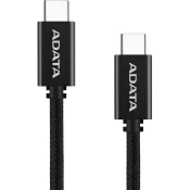 slomart Adata USB-C v USB-C 2.0 kabel, 100W, 100 cm, črn