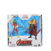 HASBRO KOMPLET 2 FIGURIC MARVEL SKRULL KRALJICA IN SUPER-SKRULL COMIC LEGENDS SERIES SERIES, (20839791)