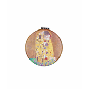 KLIMT OGLEDALO OKROGLO THE KISS