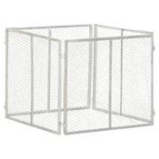 Vidaxl vidaXL Vrtni kompostnik 85x85x70 cm pocinkano železo