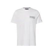 TOMMY HILFIGER Majica OUTLINE SAILING marine/rdeča/črna/bela