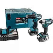 MAKITA akumulatorski set DLX2221JX2 (DHP483+DTD155)