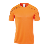 UHLSPORT Funkcionalna majica Stream 22  siva / oranžna