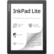 PocketBook InkPad Lite, 24,6 cm (9.7), E-tinta Karta, 825 x 1200 pikseli, CBR, CBZ, CHM, DOC, DOCX, EPUB DRM, FB2, FB2.ZIP, HTM, HTML, MOBI, PDF, PRC, RTF, TXT, BMP, JPEG, PNG, TI