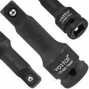 shumee Podaljšek za udarni ključ 1/2 75 MM, adapter za nasadni ključ, CR-MO jeklo