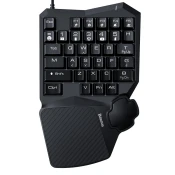 Baseus GAMO One-Handed Gaming Keyboard Black