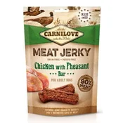 Carnilove Jerky za pse piščanec s fazanom 100g