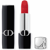 DIOR Rouge Dior dugotrajni ruž za usne punjiva nijansa 764 Rouge Gipsy Velvet 3,5 g