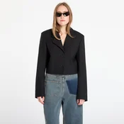 Jakna Off-White Wo Gab Big Bookish Crop Jacket Black/ Electric Blue S