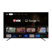 VOX UHD 55GOU080B Televizor, 55, Frameless, Google TV, UHD 4K, Crni