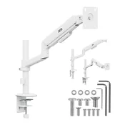 slomart Ergo Office ER-691 W nosilec za monitor (17-32 palcev), bel