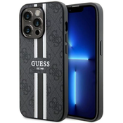 Etui za telefon Guess iPhone 14 Pro 6.1 siva barva