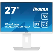 27 WHITE ETE IPS-panel, 1920x1080@100Hz, 250cd/m2, 15cm Height Adj. Stand, Speakers, HDMI, DisplayPort, 0,4ms (MPRT), FreeSync, USB 4x3.2
