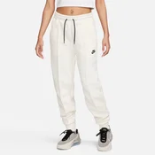 Nike W NSW TCH FLC MR JGGR, ženske hlace, bijela FB8330