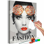 Slika za samostalno slikanje - Fashion Girl 40x60