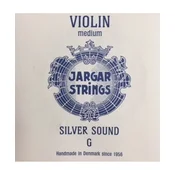 Struna G Jargar silver violina 4/4 medium 630.813