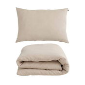 Bombažna posteljnina muslin - sahara (različne dimenzije) - 50x70 cm - 140x200 cm