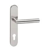 Okovje za vrata TWIN VISION VL 36360 D (E), klika-klika, WC ključ, Twin E (nerjavno jeklo mat), 72 mm