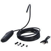 KS Tools set Wi-Fi videoskopa sa O 5,5 mm 0° HD sondom s prednjom kamerom, 5-delni 550.7560