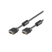Goobay VGA - VGA muško-muški video kabel, 5 m, crni 93370